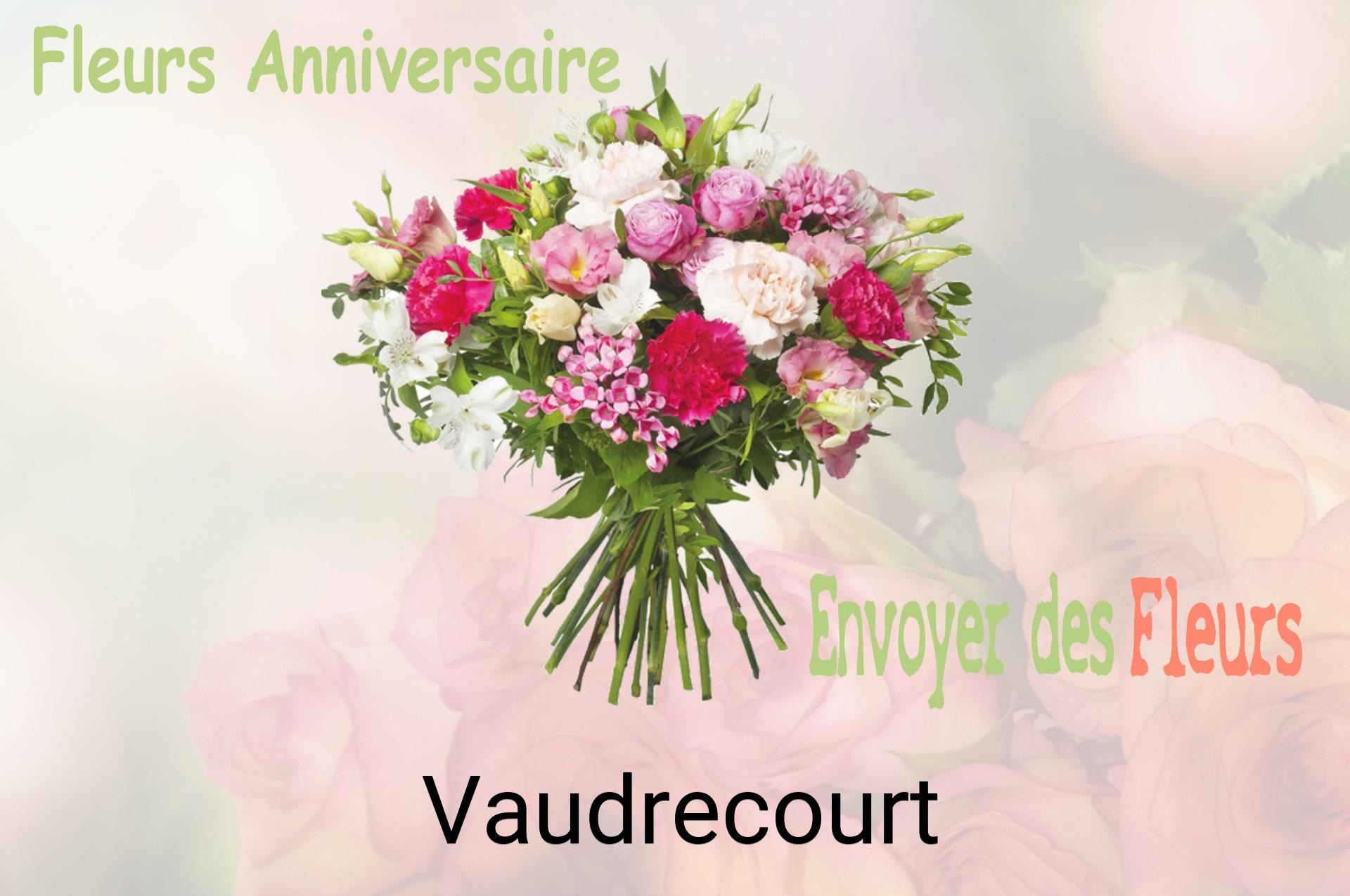 Bouquet de fleurs d’anniversaire livré à Vaudrecourt